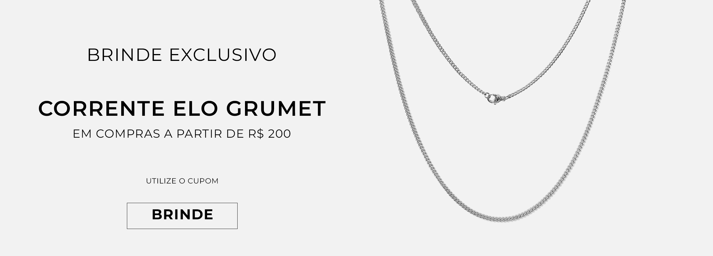 Colar Grumet - Brinde - Desktop